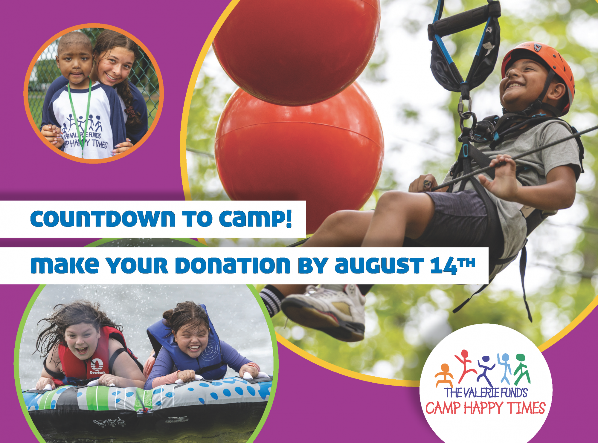Donate to Support Kids at Camp Happy Times